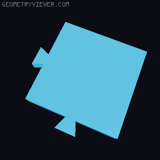 a buildable chess board 3D model thumbnail