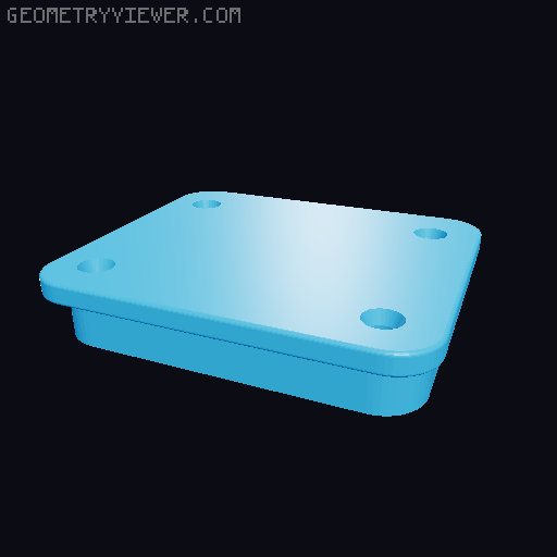Works Bell Rapfix Elock Holder. 3D model thumbnail