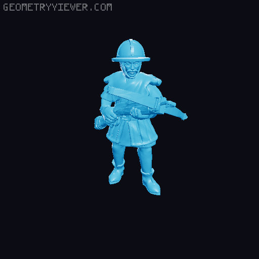Crossbowmen - Models and Customizer Library 3D model thumbnail
