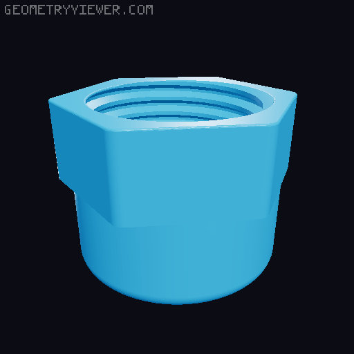 Customizable M20 Cable Glands, Inserts, Plug and Gasket (12 & 15mm ID) 3D model thumbnail