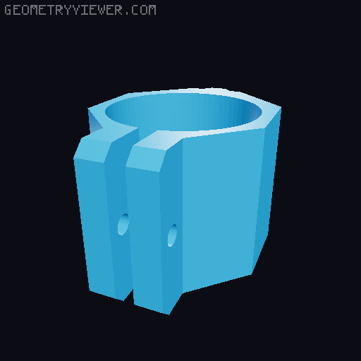 InsertMate - Accurate Heat Insert Guide (parametric) 3D model thumbnail
