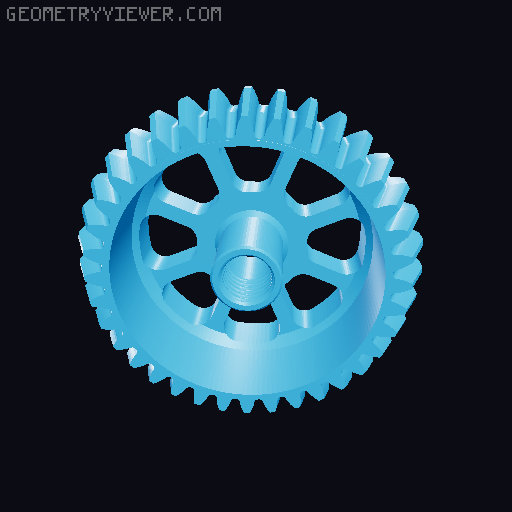 GearHead Quest 2 Strap 3D model thumbnail