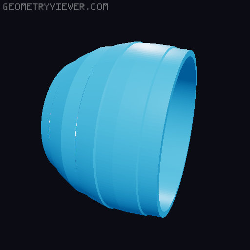 3D Printable Jet Engine 3D model thumbnail