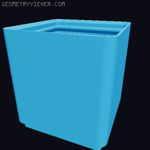 Gridfinity Bin Generator 3D model thumbnail