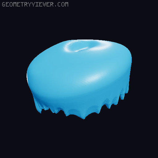 Model A Day Challenge - Day 59 - Candle 3D model thumbnail