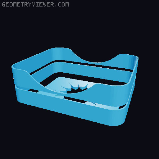 Travel Soap Dish, Neat and Compact when traveling and Using (Single colour version also included) 3D model thumbnail