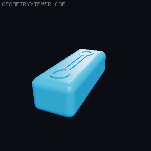 Remix of QTip Travel Case 3D model thumbnail
