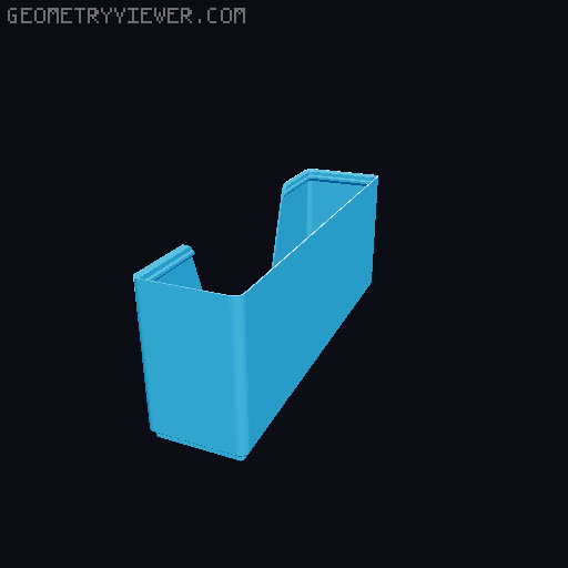 Gridfinity wall cutout collection 3D model thumbnail