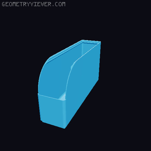 Gridfinity rouded bins collection all sizes 3D model thumbnail