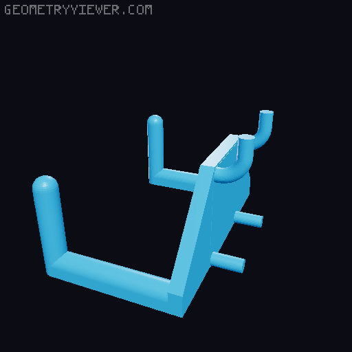 More Pegboard Stuff 3D model thumbnail