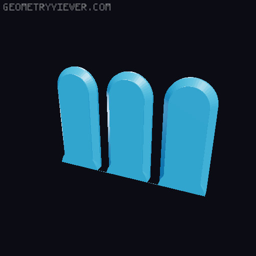 MultiConnect Slot Dies 3D model thumbnail