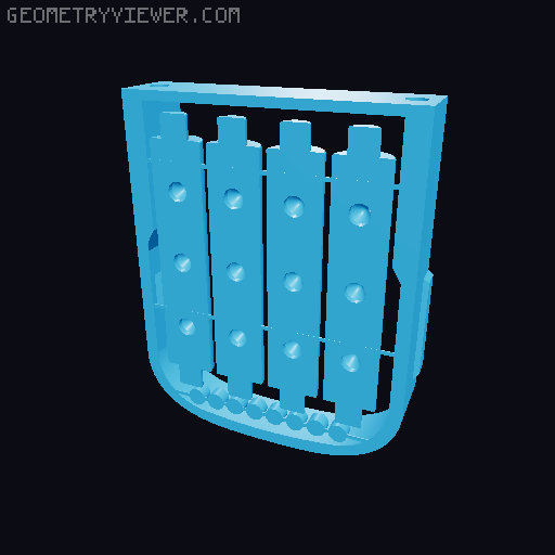 The Ultimate Cereal Container Filament Drybox Nest Remix 3D model thumbnail