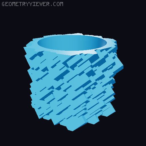 Glitch Planter 3D model thumbnail