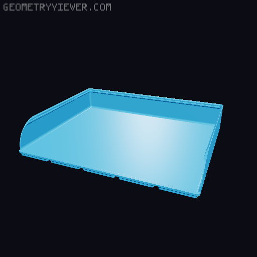 Gridfinity rouded bins collection all sizes 3D model thumbnail