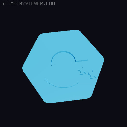 C++ Programming Language Logo 3D model thumbnail