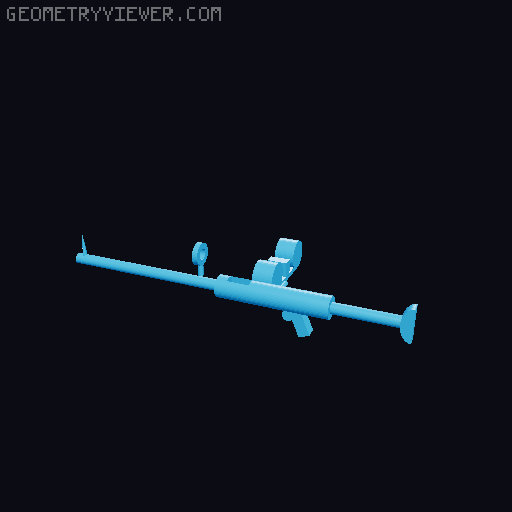 Handheld Aircraft Ordnance-Micro Scale 3D model thumbnail
