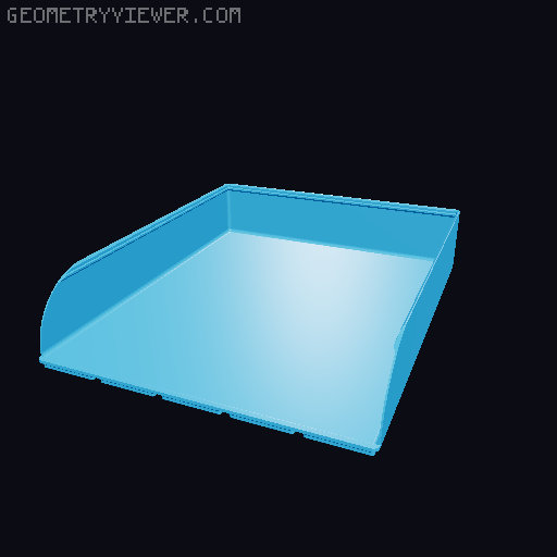Gridfinity rouded bins collection all sizes 3D model thumbnail