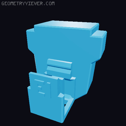 Lucky13 soldier accesories 3D model thumbnail