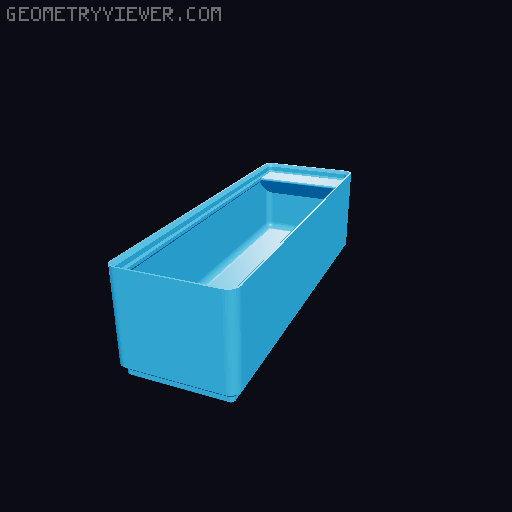Gridfinity cups height 5 (39mm) collection 3D model thumbnail