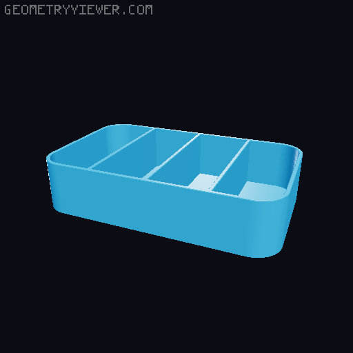 Altoids Tin Inserts 3D model thumbnail
