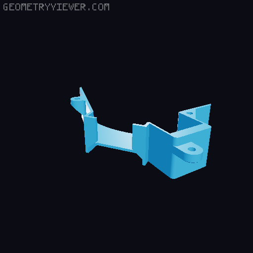 OG Star Tracker V2 Mods (Single piece/beefier gearbox, logo doors) 3D model thumbnail