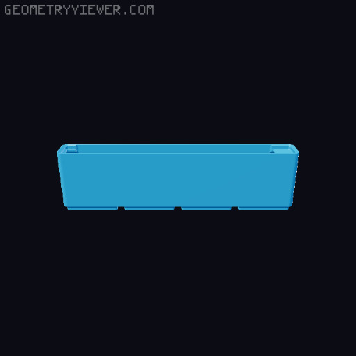 Gridfinity cups height 6 (46mm) collection 3D model thumbnail