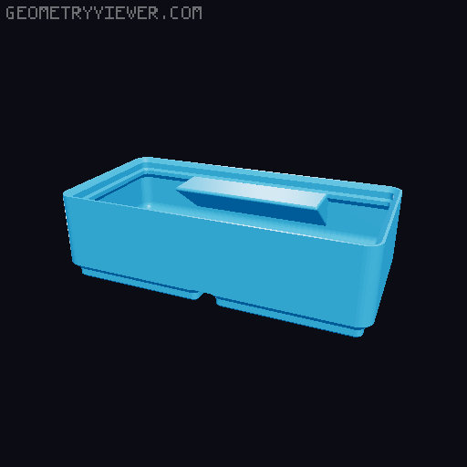 Gridfinity cups height 3 (25mm) collection 3D model thumbnail