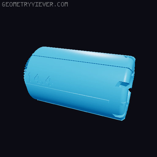 Protean 6 string SCAR 3D model thumbnail