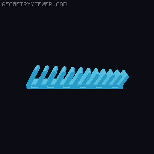 DDD Printable Wall Control System 3D model thumbnail