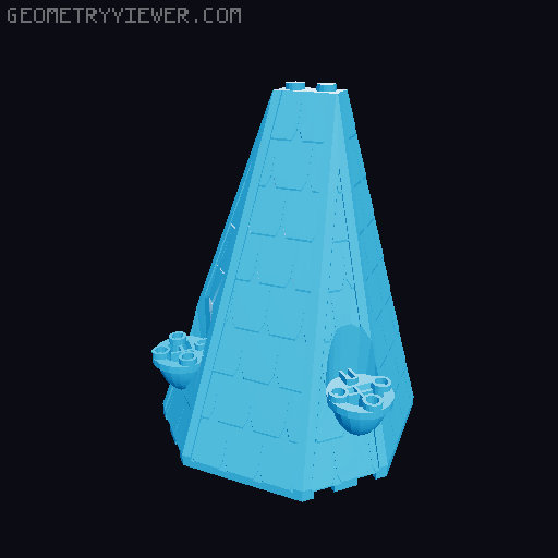 Lego Bricks 3D model thumbnail