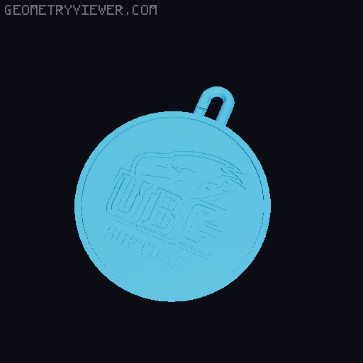 UBC Thunderbird softball home run chain 3D model thumbnail