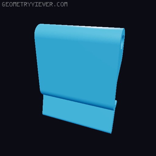 Compact parametric box (for instax square) 3D model thumbnail