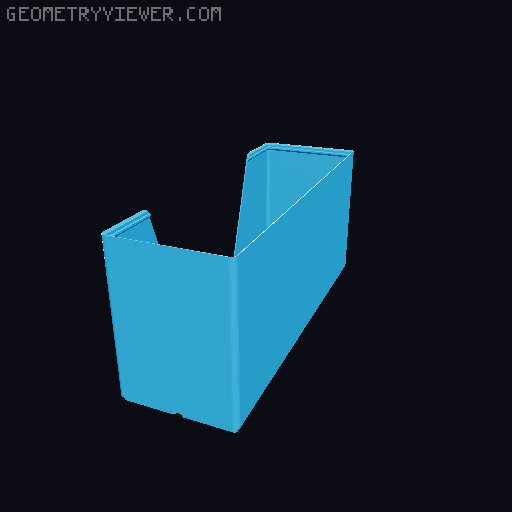 Gridfinity wall cutout collection 3D model thumbnail