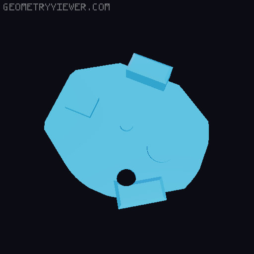 3d printed Watch 3D model thumbnail