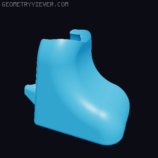 Easy Removal Samsung Galaxy Watch 4 charging stand 3D model thumbnail