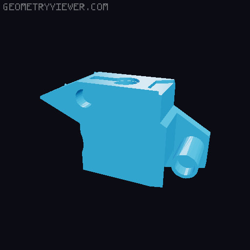 40mm frame parts 3D model thumbnail
