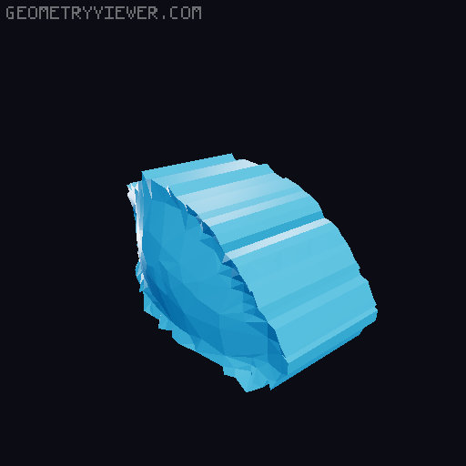 Urban doberman 3D model thumbnail
