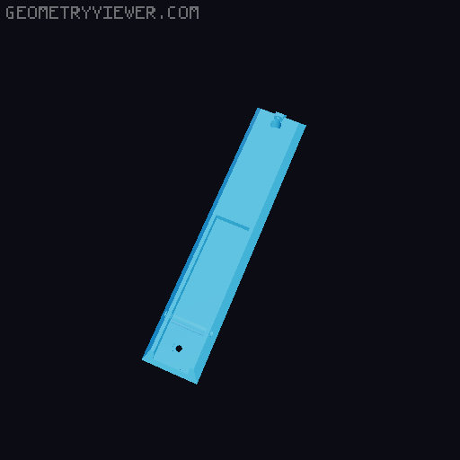 Yeethammer Flip Up Sight 3D model thumbnail