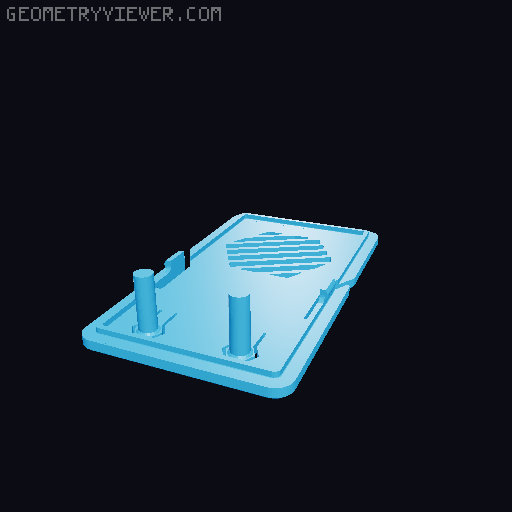 ESP32-DevKitS-R Case with Lid 3D model thumbnail