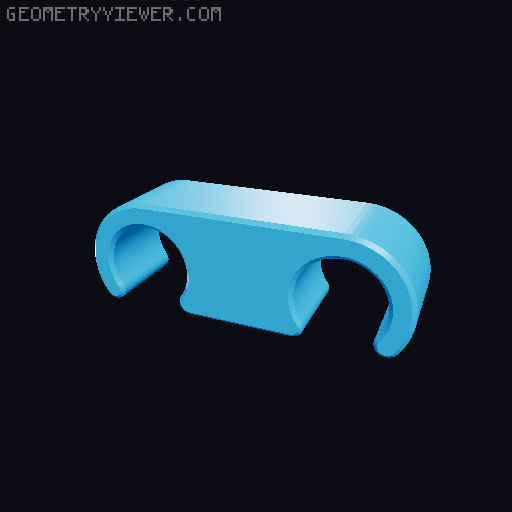 Watercooling / Radiator hose clamps 3D model thumbnail