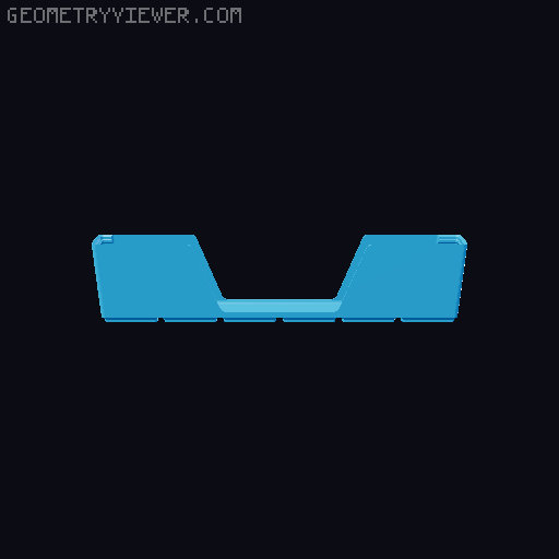 Gridfinity wall cutout collection 3D model thumbnail