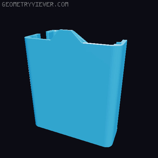 GaggiaBoard V3 Housing (Protective) 3D model thumbnail