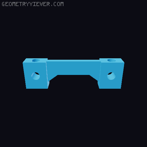 Modular Spool Rack 3D model thumbnail