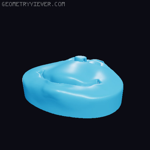 Cogsworth - Beauty and the Beast 3D model thumbnail