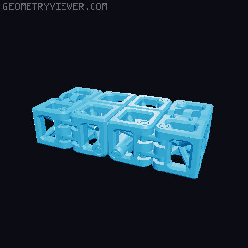 Ultimate Kobayashi Infinity Cube 3D model thumbnail