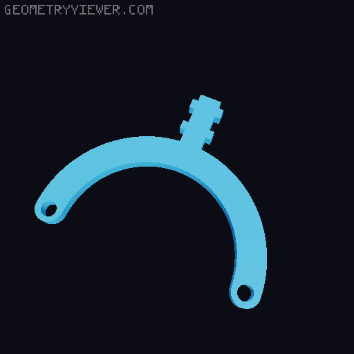 DragonBurner for THE 100 v1.1 mount 3D model thumbnail