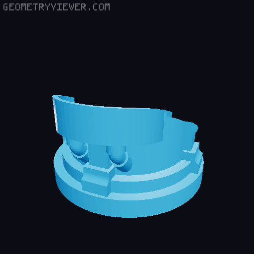 Reactor Ferrum Secundus 3D model thumbnail