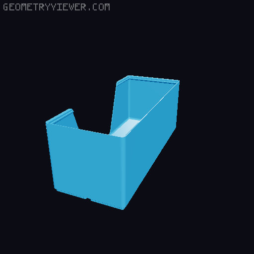 Gridfinity wall cutout collection 3D model thumbnail