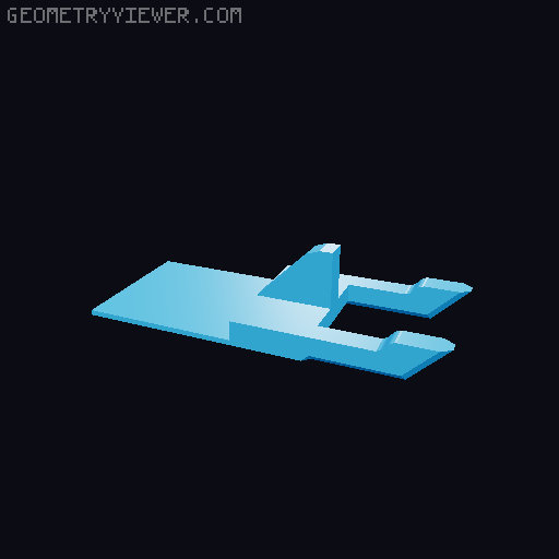 Yeethammer open-bolt trigger lock 3D model thumbnail