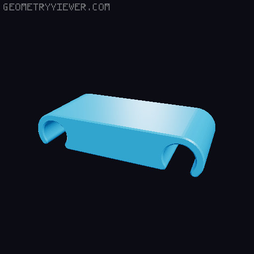Watercooling / Radiator hose clamps 3D model thumbnail